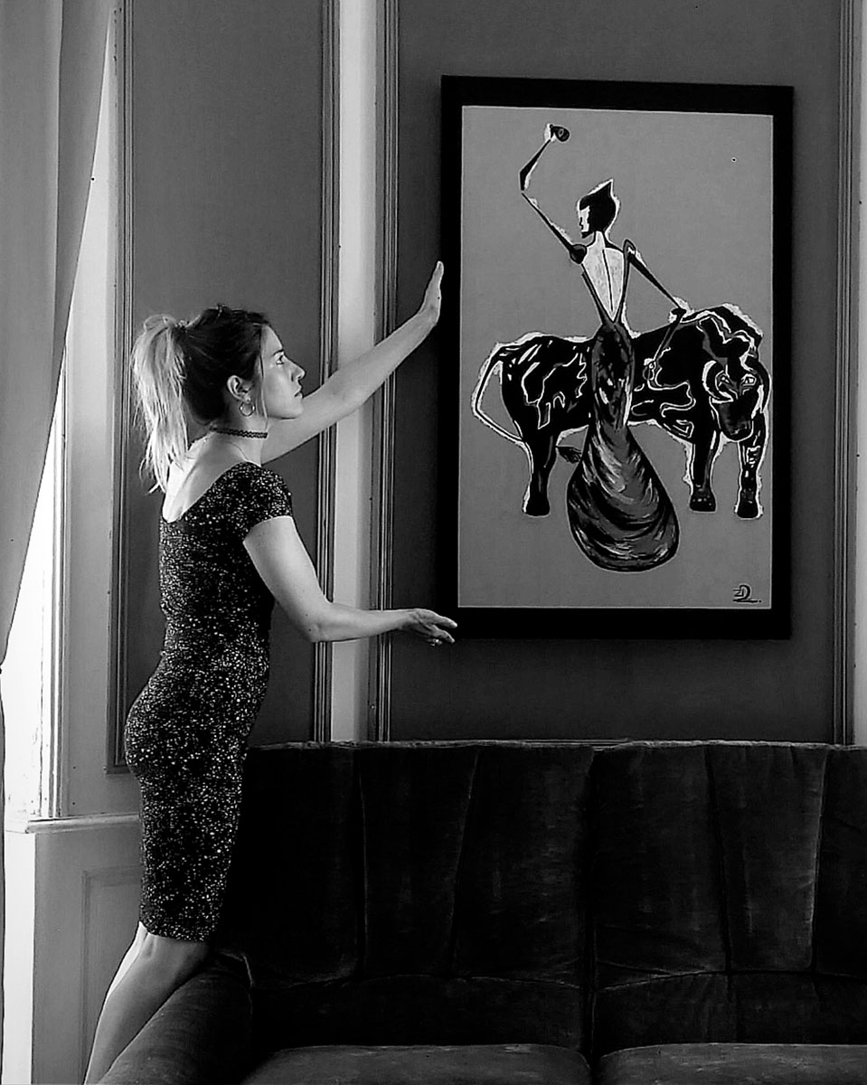 Diane Zuccheretti, Artiste peintre à Paris, France